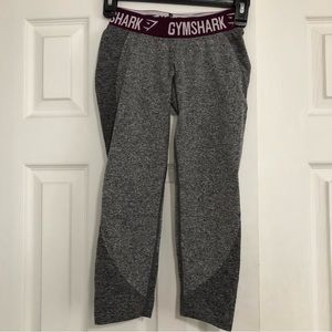 Gymshark fit cropped seamless leggings women’s size XS‎ two tone grey